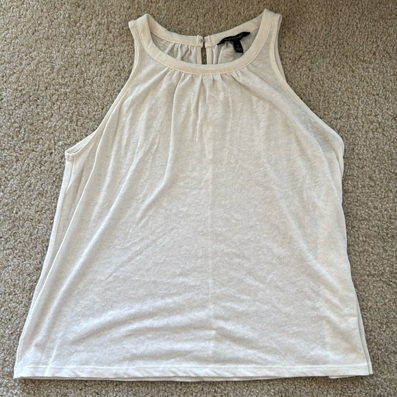 💜 3 for $10 Banana Republic Cream Tank Top - Picture 1 of 3